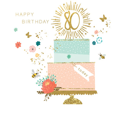 Card-age Birthday-80 