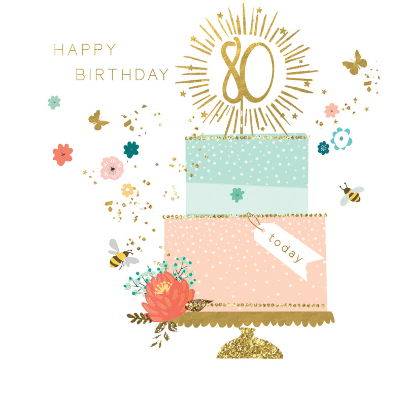 Card-age Birthday-80 