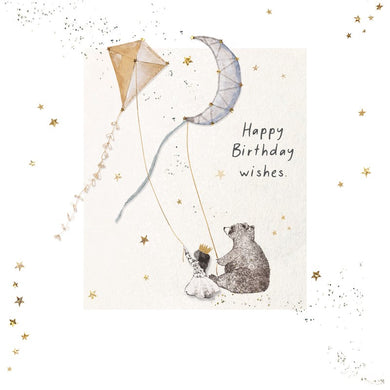 Card-birthday-bears & Kites