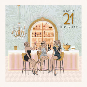 Card-age Birthday- 21 