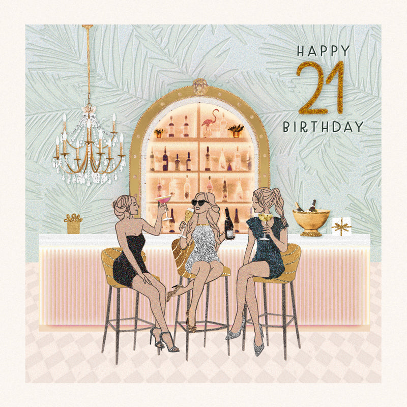 Card-age Birthday- 21 