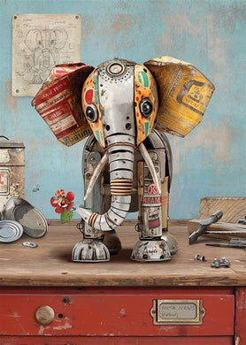 Card- Scrap Elephant 