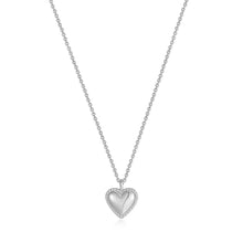 Load image into Gallery viewer, Ropes &amp; Dreams Silver Heart Necklace
