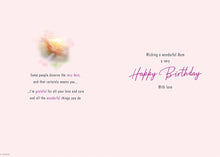 Load image into Gallery viewer, Card - Birthday Wishes For A Wonderful Mum Holding Hands (with Love)
