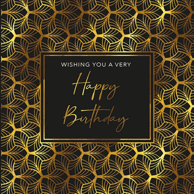 Card - Elite Collection - Wishing You A Very Happy Birthday