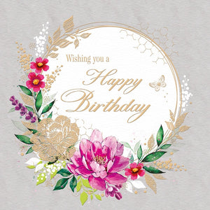 Card - Elite Collection - Wishing You A Happy Birthday