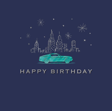 Card - Elite Collection - Happy Birthday Car