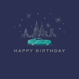 Card - Elite Collection - Happy Birthday Car