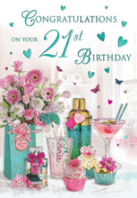 Load image into Gallery viewer, Card - Congratulations 21st Birthday
