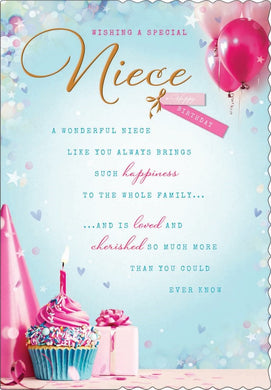 Card- Wishing A Special Niece Birthday 