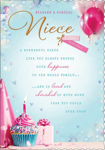 Card- Wishing A Special Niece Birthday 