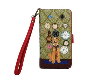 Vendula's Tick Tock Clock Shop Unveral Flip Phone Case 