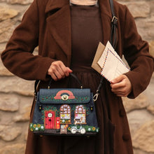 Load image into Gallery viewer, Vendula The Old Post Office - Navy Mini Grace Bag
