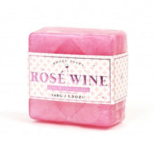 Load image into Gallery viewer, Rose Wine Boozy Soap
