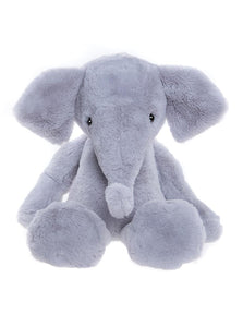 Charlie Bear - Effie Elephant-  Cloudy Grey Large 