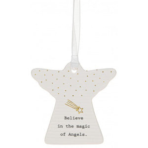 Thoughtful Words Believe In The Magic Of Angels Angel Plaque