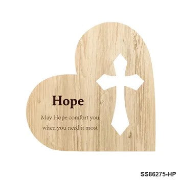 Blessed Heart Plaque - Hope