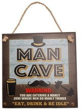 Load image into Gallery viewer, Home Vintage Man Cave Sign
