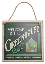 Load image into Gallery viewer, Home Vintage Greenhouse Sign
