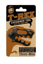 Load image into Gallery viewer, Trixie &amp; Milo T-rex-carabiner Multi-tool 
