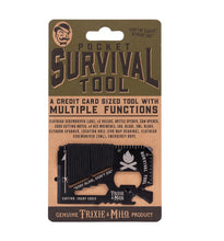 Load image into Gallery viewer,  Trixie &amp; Milo Survival Wallet Multi-tool Black 
