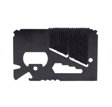 Load image into Gallery viewer,  Trixie &amp; Milo Survival Wallet Multi-tool Black 
