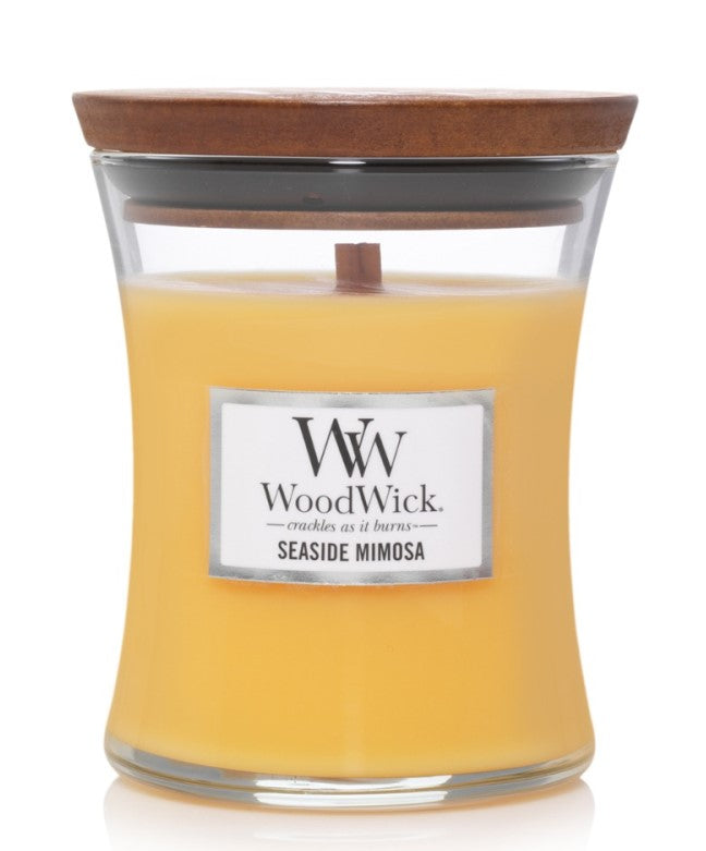 Woodwick Medium Candle - Seaside Mimosa