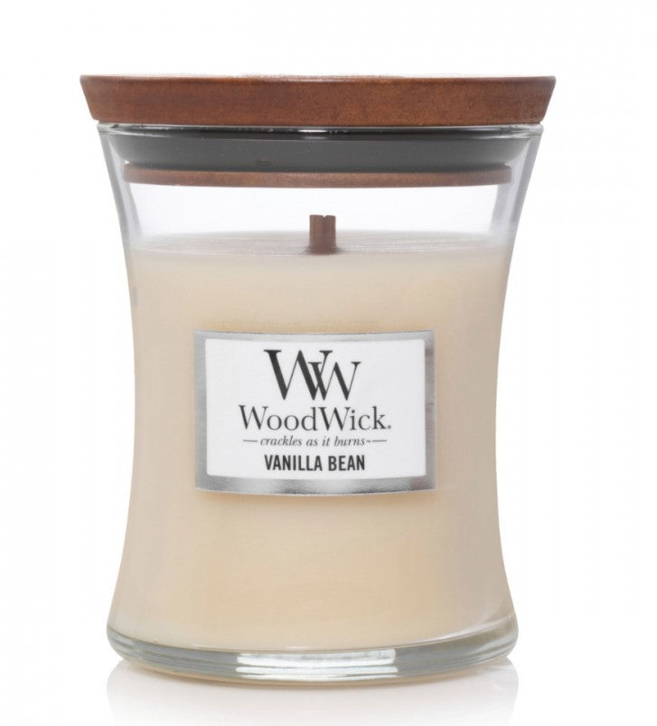 Woodwick Medium - Vanilla Bean 