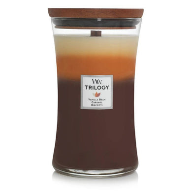 Wood Wick Large Candle - Cafe Sweets Trilogy