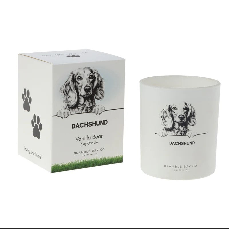 Bramble Bay Pet Candle- Dachshund 