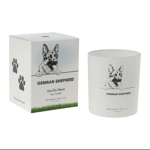 Bramble Bay Pet Candles- German Shepherd 