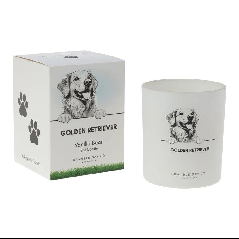 Bramble Bay Pet Candle- Golden Retriver 