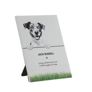 Bramble Bay Pet Plaque- Jack Russell 