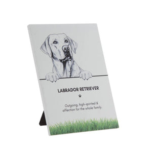 Bramble Bay Pet Plaque- Labrador Retriever 