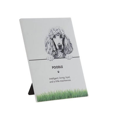 Bramble Bay Pet Plaques- Poodle 