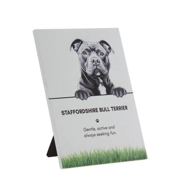 Bramble Bay Pet Plaques- Staffordshire Bull Terrier 