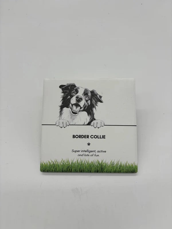 Bramble Bay Pet Coaster - Border Collie 