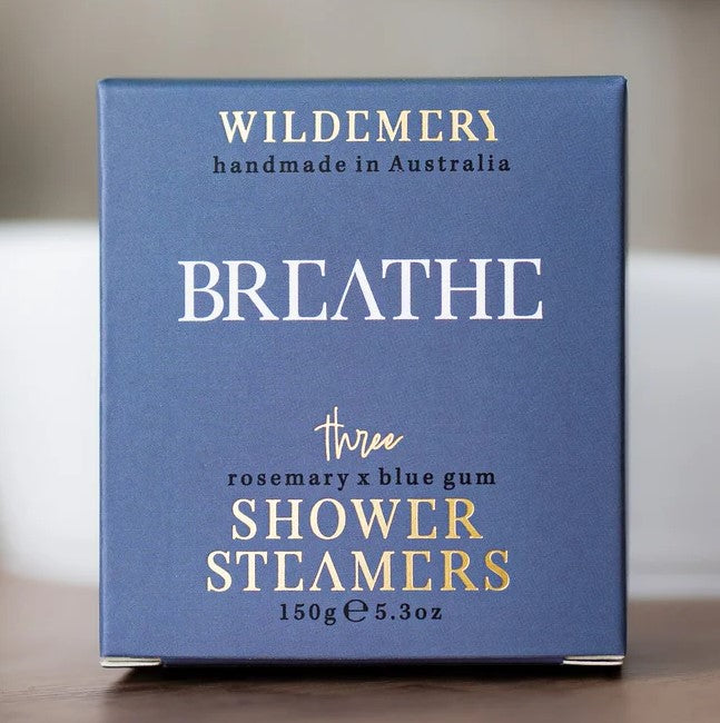 Wild Emery Shower Steamer 3 Pack Breathe