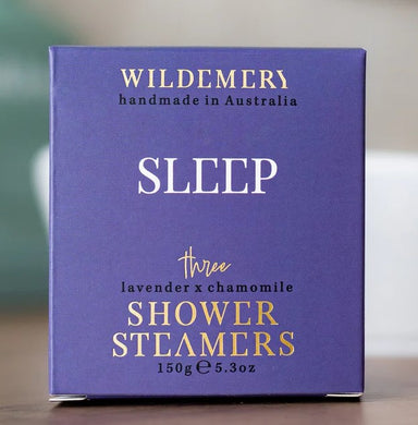 Wild Emery Shower Steamer 3 Pack Sleep