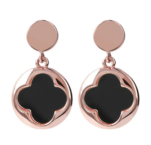 Alba Black Onyz Drop Earrings