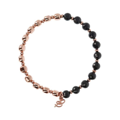 Rose & Black Spinel Bracelet