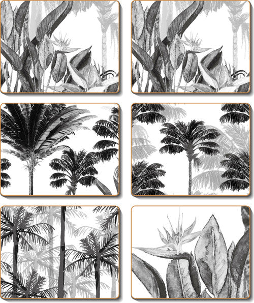 Coco Cabana Ink S/6 Coasters