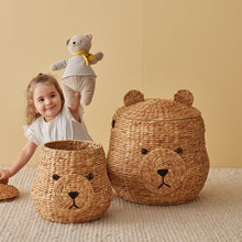 Load image into Gallery viewer, Bear Basket Set Of 2 
