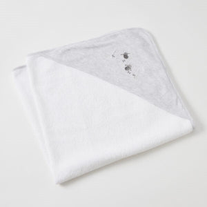 In The Meadow Embroidered Hooded Towel 