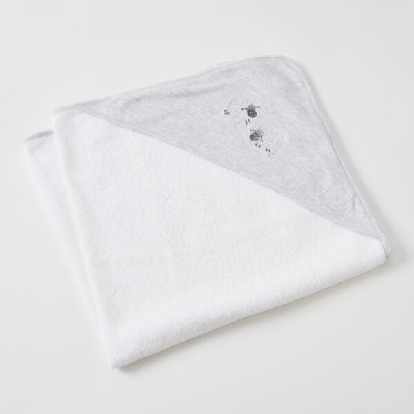 In The Meadow Embroidered Hooded Towel 