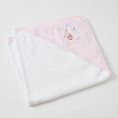 Birdy Embroidered Hooded Towel 