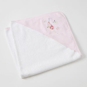 Birdy Embroidered Hooded Towel 