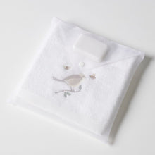 Load image into Gallery viewer, Natura Hand Towel &amp; Soap In Organza Bag
