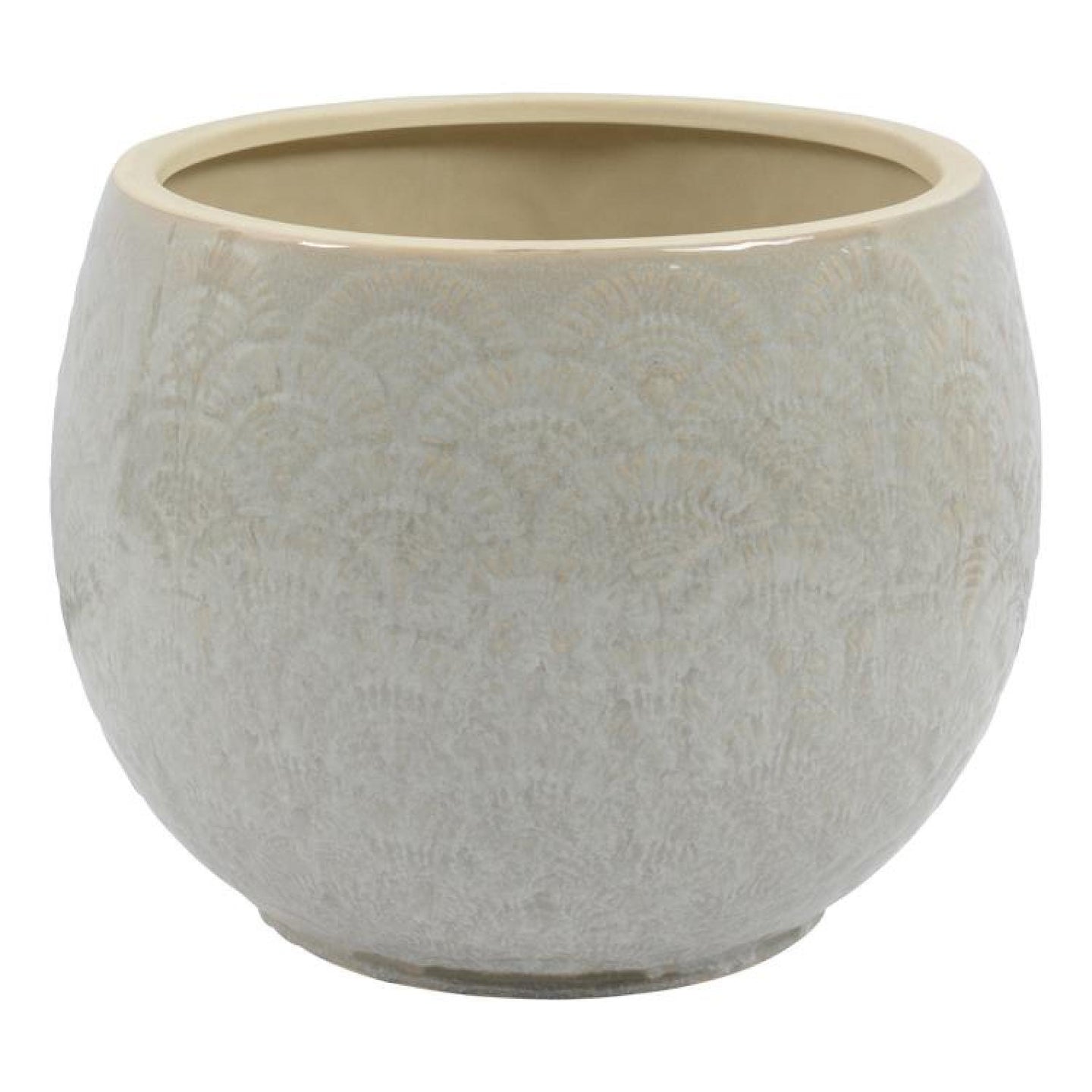 Amina Pot 20.5x16cm - Light Grey