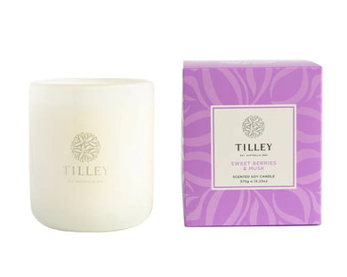 Tilley Candle Sweet Berries & Musk